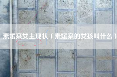 素媛案女主现状（素媛案的女孩叫什么）