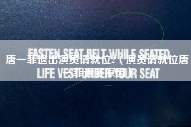 唐一菲退出演员请就位2（演员请就位唐一菲退赛原因）