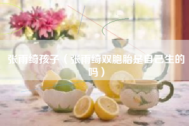 张雨绮孩子（张雨绮双胞胎是自己生的吗）