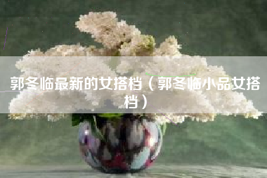 郭冬临最新的女搭档（郭冬临小品女搭档）