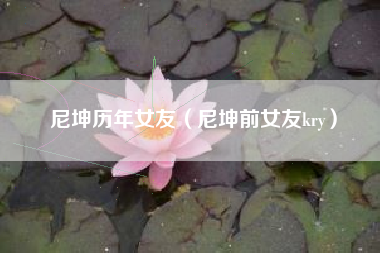 尼坤历年女友（尼坤前女友kry）