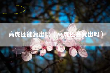 高虎还能复出吗（高虎还会复出吗）